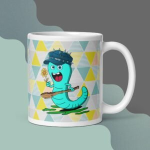 mug blanc brillant woow.01 le diplomate