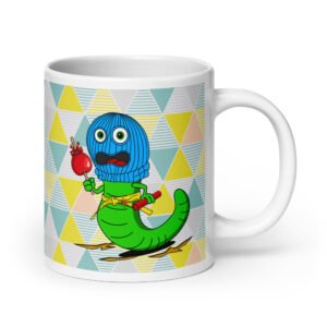 mug blanc brillant woow.02 le nerveux