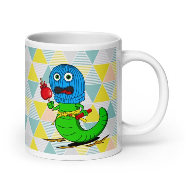 mug blanc brillant woow.02 le nerveux