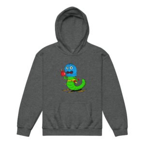 sweat à capuche épais pour les jeunes woow.02 le nerveux