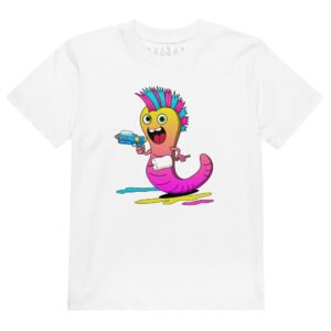 t shirt en coton bio enfant woow.03 le punk joyeux