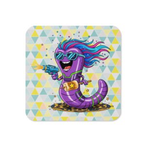 Sous-verres en liège - WooW.05 - Purple Star