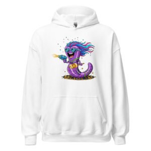 Sweat à capuche Unisexe adulte Gildan - WooW.05 - Purple Star