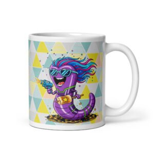 Mug Blanc Brillant - WooW.05 - Purple Star
