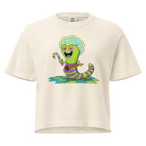 T-shirt boxy épais femme - WooW.04 - Candy Loca