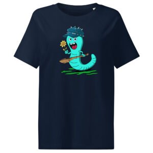 T-shirt col côtelé écologique femme - WooW.01 - Le Diplomate