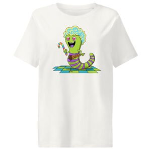 T-shirt col côtelé écologique femme - WooW.04 - Candy Loca