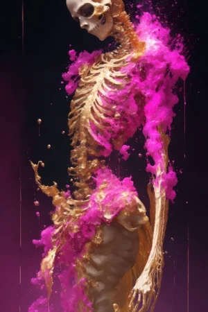 Fuchsia Bones